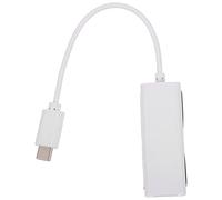Mobestech Usb-c Ethernet Adapter USB Network Adapter with No Driver Needed Supports 10/100mbps Full and Half Duplex Automatic Network Cable Converter for Business Travel