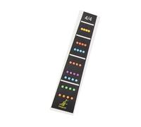 Mobestech Violin Finger Guide Stickers for Fingerboard Fret Guide Label for Violin Accessories Music Practice Tool Tools Finger Chart for Beginners