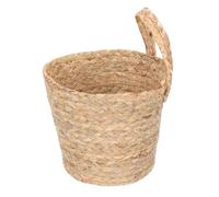 Mobestech Wall Baskets Hanging Storage Basket, Seagrass Woven Basket for Decoration Grass and Fresh Flowers on the Wall