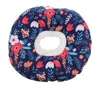 Mobestech Waterproof Anti-lick Pet Protective Collar for Cats and Kittens, Cotton Material with Soft Flower Shape, Skin Friendly Multi-purpose Collar for Surgical Recovery and Abdominal