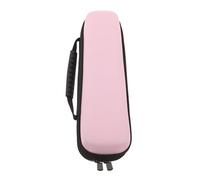 Mobestech Waterproof Eva Recorder Soprano Case with Zipper and Handle, Portable Flute and Piccolo Bag for Music Accessories, for Outdoor Sessions and Performances, Pink Colour