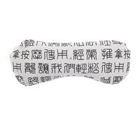 Mobestech Weighted Cloth Gentle Sleeping Pillow with or for Meditation Warmth Material Conforms to Eye Contour Relaxation at Office or Yoga Sessions
