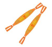 Mobestech Wheel Reflector Bike Spoke Covers Spoke Reflectors 1 Pair Plastic Easy Installation for Nighttime Cycling