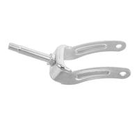 Mobestech Wheelchair Front Caster Fork Metal Bearing Front Wheel Fork Assembly for Manual and Electric Wheelchairs for Transport Chair and Mobility Applications