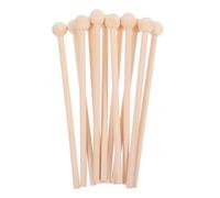 Mobestech Wooden Percussion Mallets Set for Developing Musical Talent 12pcs Comfortable to Grip for Xylophone and Glockenspiel Playing for Children at Parties and Festivals