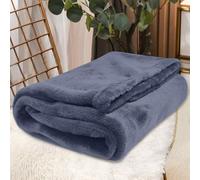 Mobeur Fleece Plush Throw Blanket, Super Soft Fuzzy Cozy Flannel Blanket for Bed Couch Sofa Lightweight Comfy Air Conditioning Blanket Microfiber Blankets