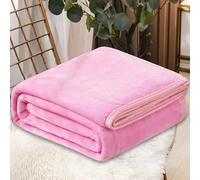 Mobeur Fleece Throw Blanket - Super Soft Sherpa Fleece Blanket - Reversible Warm Plush Cosy Blankets - Bedroom Decorative Throw - Winter Cozy Throw for Travel/Caming