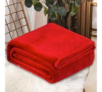 Mobeur Fleece Throw Blanket - Super Soft Sherpa Fleece Blanket - Reversible Warm Plush Cosy Blankets - Bedroom Decorative Throw - Winter Cozy Throw for Travel/Caming