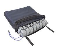 Mobiclinic®, Air Cushion, Pressure Relief and Bedsore Prevention, Ideal for Wheelchairs,45x40x6 cm, Breathable and Washable Cover, Includes Pump and Repair Kit, Q-AIR