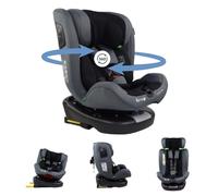 Mobiclinic®, Car seat, 360º Swivel, i-Size Regulation, Top Tether, Group 0/1/2/3, Evolutive, Max. 36 Kg, Child car Booster, Pandafix, 0-12 Years, 5-Point Harness, Adjustable, Recliner 3 Positions