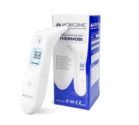 Mobiclinic®, Ear Thermometer, 7 Memories, Fever Alert, Illuminated Display, Soft and Safe Tip, Automatic Shut-Off, for Children and Adults, °C/°F, Thermobi