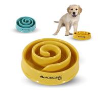 Mobiclinic® Pets, Anti-Slinging Bowl Dogs, Non-Slip, Spiral Shape, Cat and Dog Bowls for Small Medium Size Pets, Digestive, 500 ml, Easy to Clean, Robust and Durable, Pets, Slow Feeder Dog Bowl