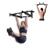 Mobiclinic®, Pull-up Bar Wall Mounted, Chin-Up Bars Doorway, Including Anchor Kit, Non-slip Handles, Wall Bar, Up to 330 Lb, Suitable for Punching Bag, Multifunctional, Calisthenics, Home Gym, K2
