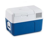 MOBICOOL MCF40 - 38 l Compressor Cooler, Blue/Grey, Cool Box 12/24 V DC / 100 -240 V AC, Mini Fridge for Car, Truck, Boat, Motorhome and Power Socket