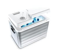 MOBICOOL MQ40A - 39 l Electric Cooler, Aluminium, Portable Car Cooler 12/230 V, Mini Fridge, Cool Box for Campervan RV Boat Travel Picnic Truck