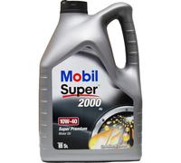 Mobil 1 150563 Super 2000 X1 10W-40 Engine Oil, 5 Liters