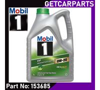 Mobil 1 ESP X2 5L Engine Oil 5 Litre 0W20 Fully Synthetic - Mobil 153685