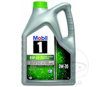 MOBIL -1 ESP LV 0W30 can 5 litres car engine oil ACEA A5/B5 ACEA C2 API SN/SL MB 229.61 EM154320