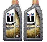 Mobil 1 FS 0W-40, 1L (Pack of 2)