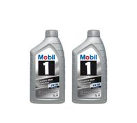 Mobil 1 FS X1 5W-50 1L + 1L = 2 Liters Engine Oil Porsche A40 Approval