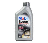 Mobil 1 Super 2000 Diesel Premium Oil 10W-40 1L Motor Oil 150640 Canister 10W40