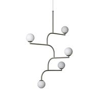 MOBIL 100 Pendant Nickel/Opal