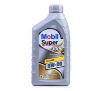 3x Mobil Super 3000 Formula F 5W-20 Synthetic 1L Car Engine Oil Lubricant 152866