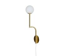 MOBIL 46 Wall Lamp Brass/Opal