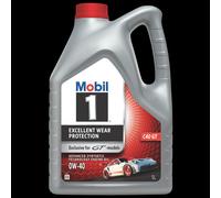 MOBIL Engine Oil 0W-40 SAE Viscosity 5L 5 Litres Porsche C40 GT Service 157843