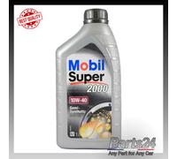 Mobil Super 2000 X1 10W-40 10W40 Semi /Part Synthetic Engine Oil - 1L