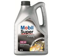 MOBIL SUPER 2000 X1 OIL 10W/40 (SEMI SYNTHETIC ) 5LTR