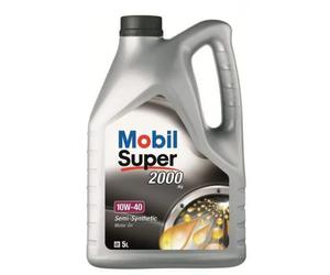Mobil Super 2000 X1 Engine Oil 10W-40 5L 5 Litres Fully Synthetic For Audi TT