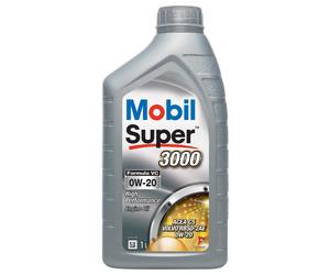 Mobil Super 3000 Formula VC Engine Oil 0W-20 1L 1 Litre For Toyota Prius