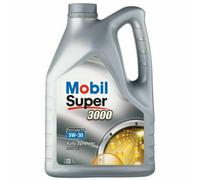 Mobil Super 3000 X1 FE 5W-30 Fully Synthetic Engine 5W30 Motor Oil 5 Litres 5L