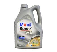 Mobil Super 3000 XE 5W-30 5W30 Premium Fully Synthetic Engine Oil - 5 Litres 5L
