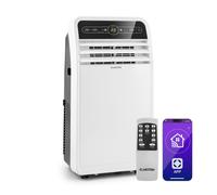 Mobile Air Conditioner Fan Cooling Wi fi App 7000 BTU 2.1 kW EEC A Remote White [EEK: A]