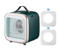 Mobile Air Conditioning, Mini Fan Table Fan/Cooler, Handy, Portable and Modern Air Cooler Fan and Humidifier with 2 x Ice Box, Portable Compact Fan for , Accessories, Rooms