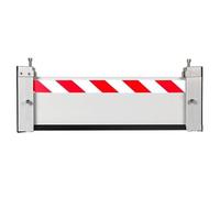 Mobile Aluminum Alloy Flood Barrier - Reusable Removable Gate with Water Retaining Plate, Deflector Door Seal, for Outdoor, Garage, Basement, Front Door Driveway(58x20cm)