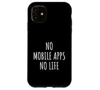 Mobile Apps Lover Kids Developer Coder Programmer Engineer Case for iPhone 11