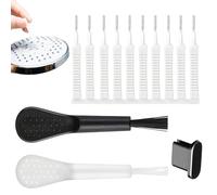 Mobile Audio Cleaning Kit: Collecting Portable Anti-Clogs Brushes, Handled Scraper with Grip | The Fine Tip Tool Set to Remove Debris Openings