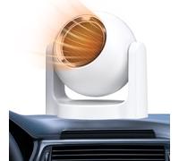 Mobile Auto Heating Unit - 12V Fan Defroster With Safety Shutoff, Rapid Windshield Demisting | Ideal For SUV Truck RV Winter Journeys Secure Travel Male Female Operator Warmth