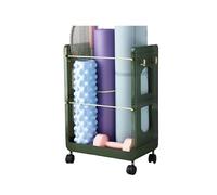 Mobile Badminton Racket Display Storage Rack, Can Store 10 Rackets,for Fitness Gym Schools(1)