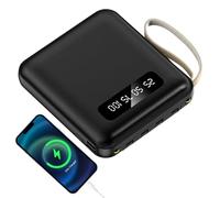 Mobile Battery Bank,Fast Charging Battery Pack 5000 MAh | Digital Display Portable Cell Phone Charger Bank For Business Trip