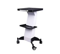 Mobile Beauty Cart with Wheels, Salon Organizer Tray, Tattoo Work Station, Multi-Function Trolley for Spa, Supports 220lb