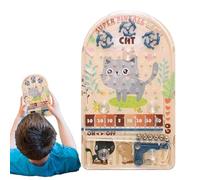 Mobile Boredom Buster - Compact Puzzle Console, Strategy Play-Set, Tiny Logic Trainer, Desktop Concentration Device, Solo gamings Gadget | For Airplane Road Trip Vacation Waiting Room Car