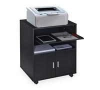 Mobile cabinet Office Trolley Printer Stand 2 Shelves 17.3 kg Mobile Office Unit