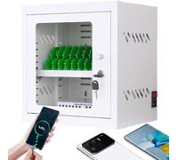 Mobile Charging Locker Cart with Wheels 1260 Bay Cell Phone Storage for Schools Classrooms Libraries & OfficesSecure & Rechargeable Charging Station