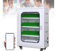 Mobile Charging Locker Station 12-60 Slot Phone Storage Rechargeable Cell Phone Cabinet Portable Charging Box for Phones Perfect for Offices and Events