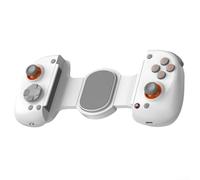 Mobile Cloud Gaming Controller, D8+ Stretchable Handle With Dual Hall Effect, Turbo Mode 6-Axis Sensor For IOS PC Switch(White)