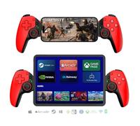 Mobile Cloud Gaming Controller for iPhone 15/14, iPad, Tablet, Android/PC/Switch/PS3/PS4 Gamepad Joystick with Turbo, Streaming on PS5/PS4/Xbox/PC, Hall Effect/Hall Trigger, 6-Axis Gyro Sensor Red